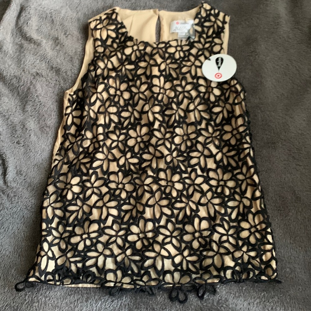 Lela rose lace top, size M, brand new w/tags